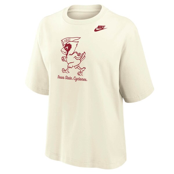 Nike Women's Pennant Cy Cardinal Boxy Short Sleeve T-Shirt vendor image
